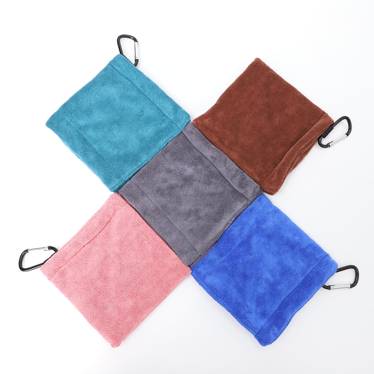 Weft knitted square golf towel, 380gsm-005.jpg 